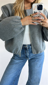 Soft Touch Bomber Jacket