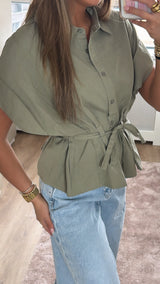 Juliette linnen blouse