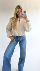 Soft Touch Bomber Jacket