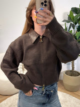 Mila Zip Knit