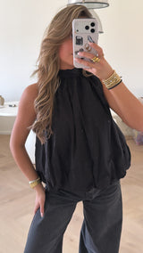 Luna Open Back Blouse