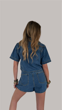 Joanne denim skort