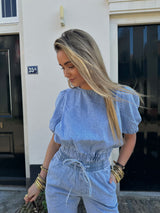 Denim redefined top