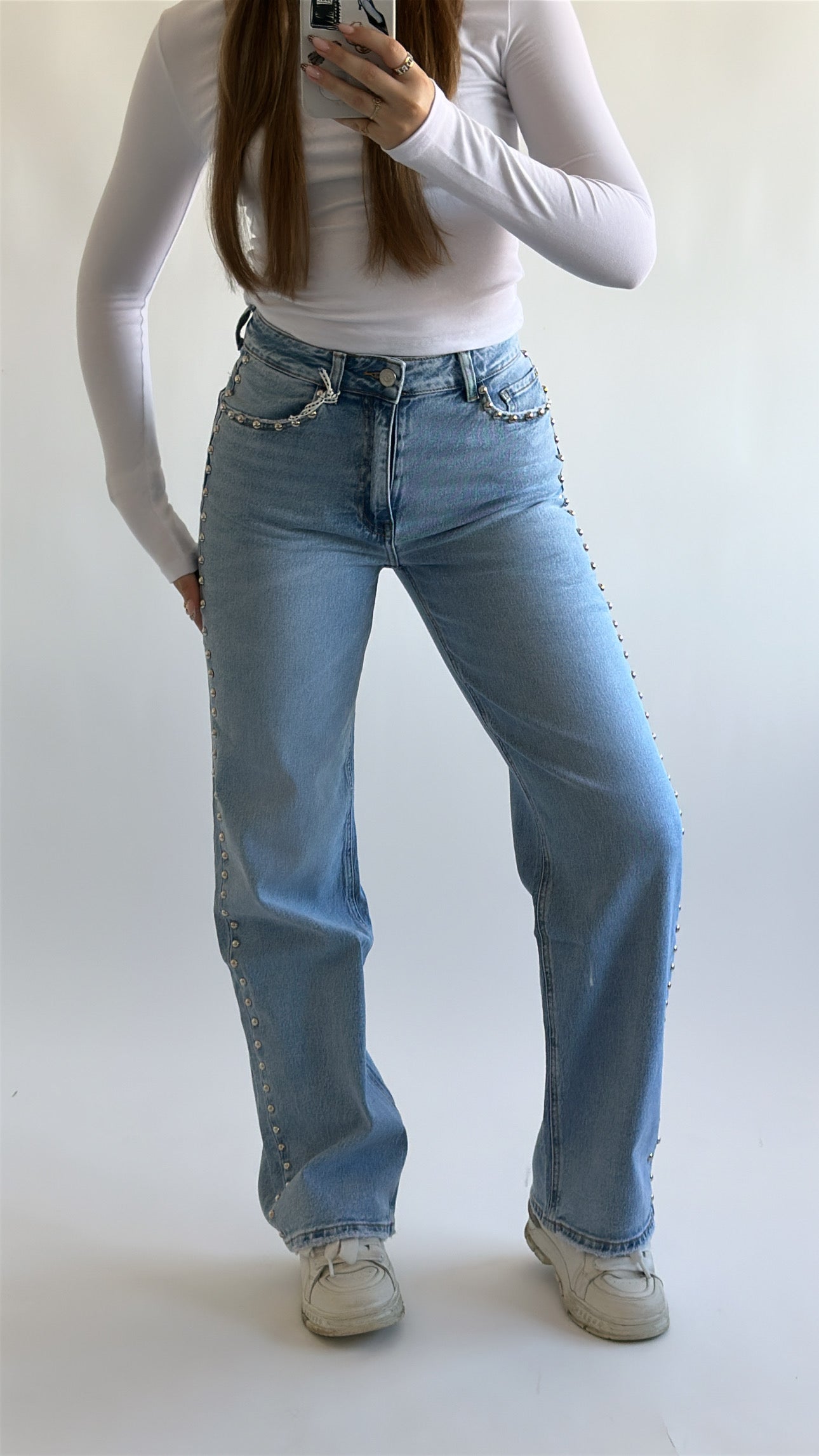 Pearl Wide Leg Jeans