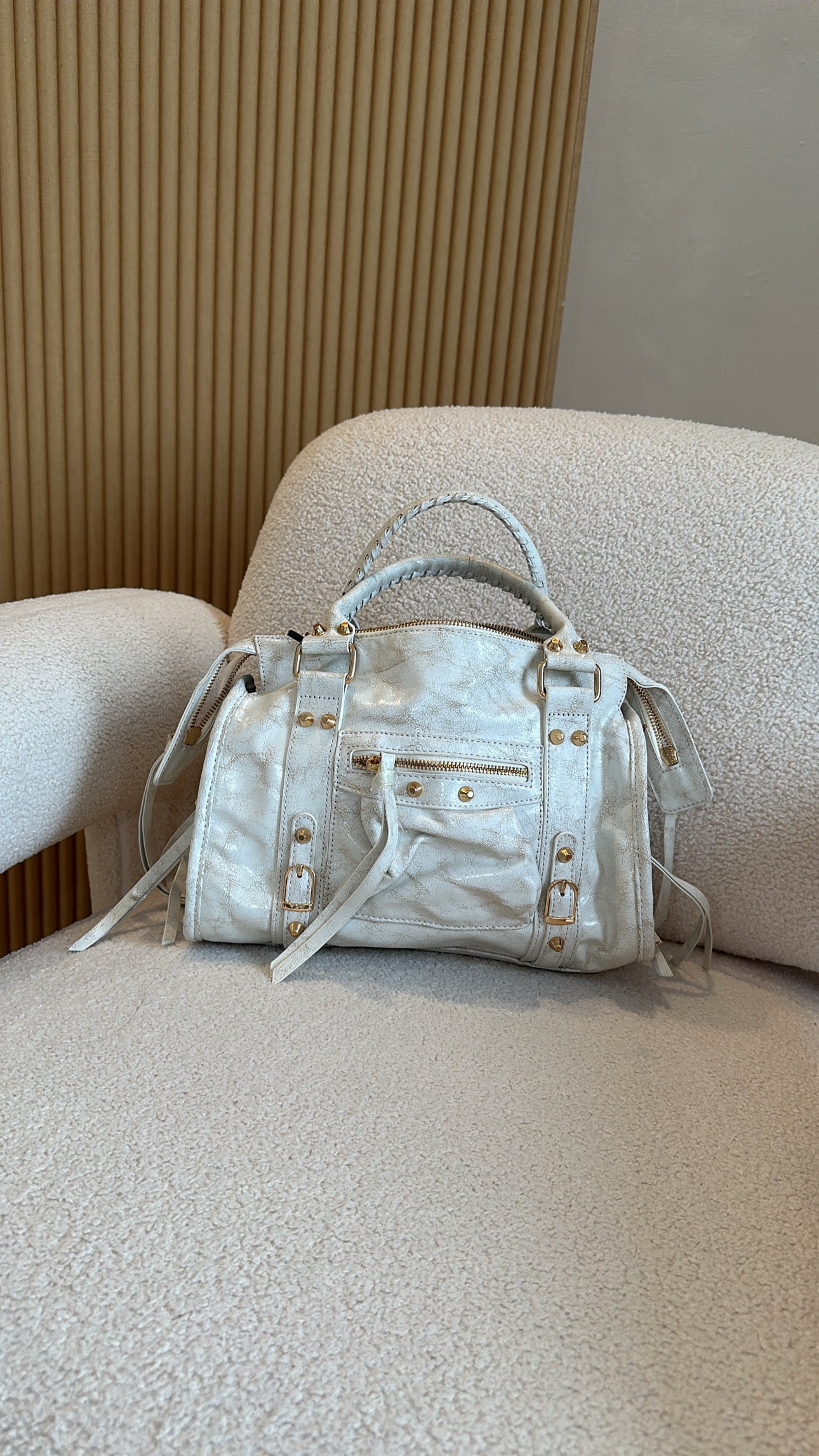 Maya beige bag