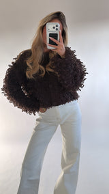 Chunky Loop Knit Cardigan