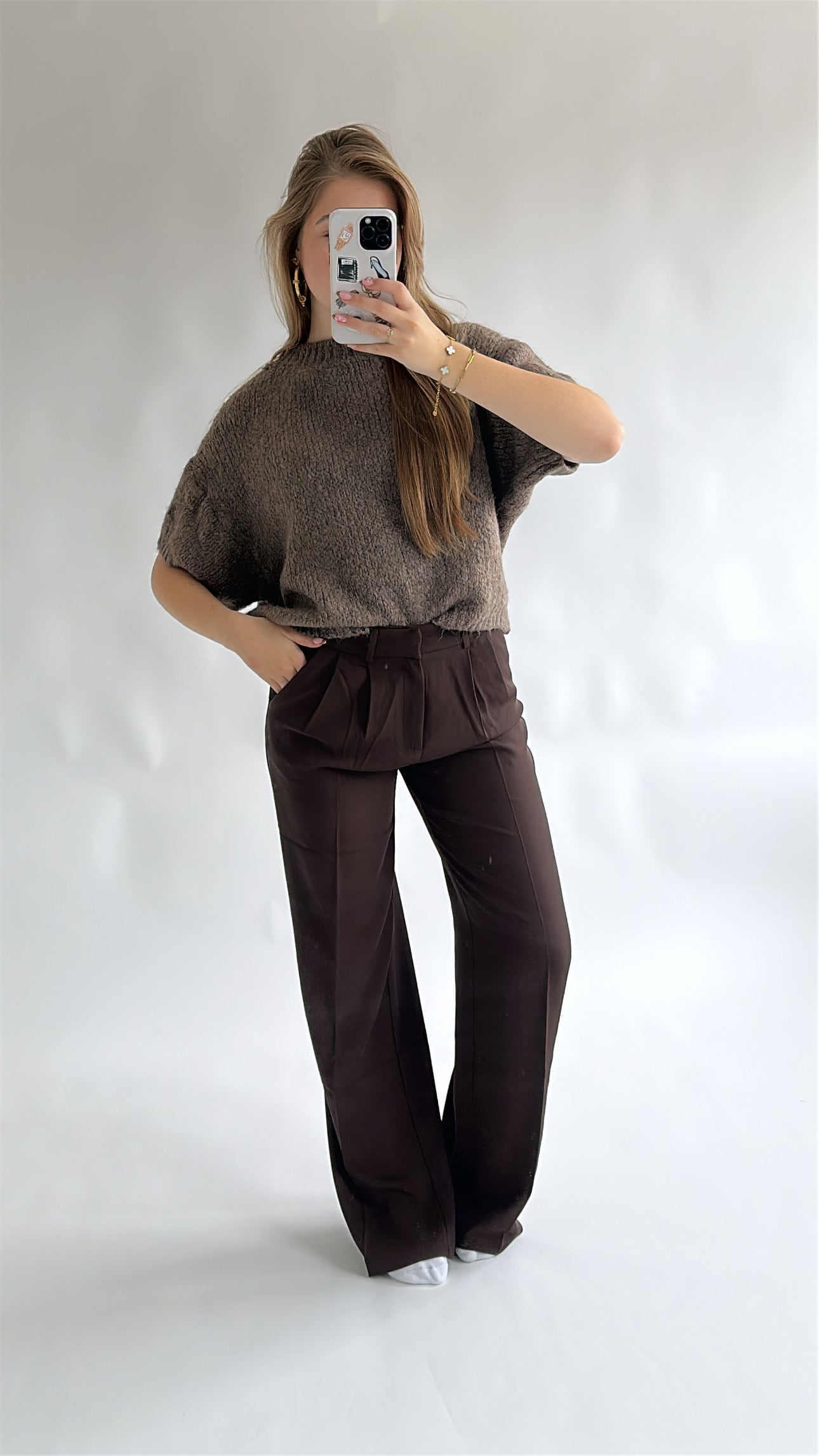 Knitted Sweater Top