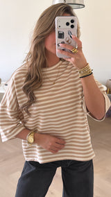 Mila Stripe Tee