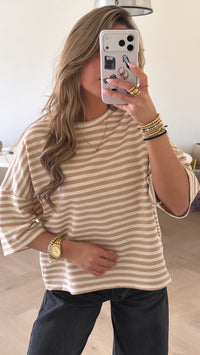 Mila Stripe Tee