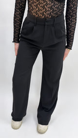 Basic Pantalon zwart