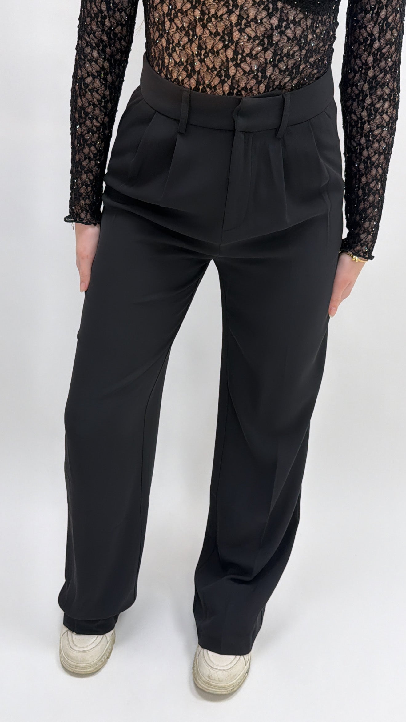 Basic Pantalon zwart