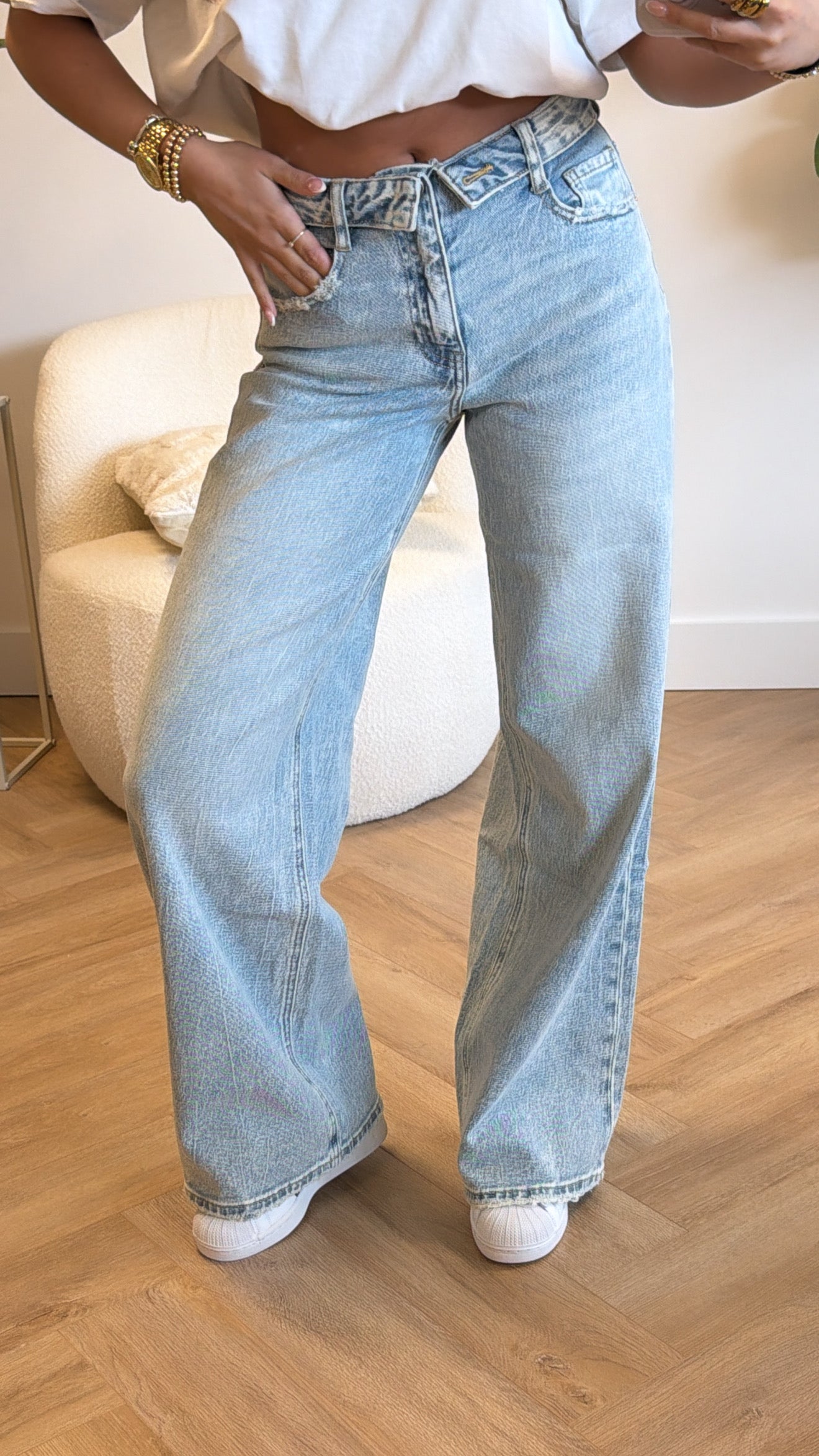 Skyline Wide Leg Jeans