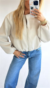 Soft Touch Bomber Jacket