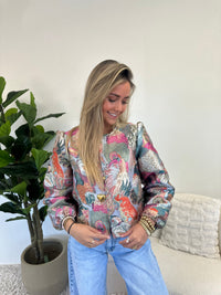 Amara Tropical Birds Blouse