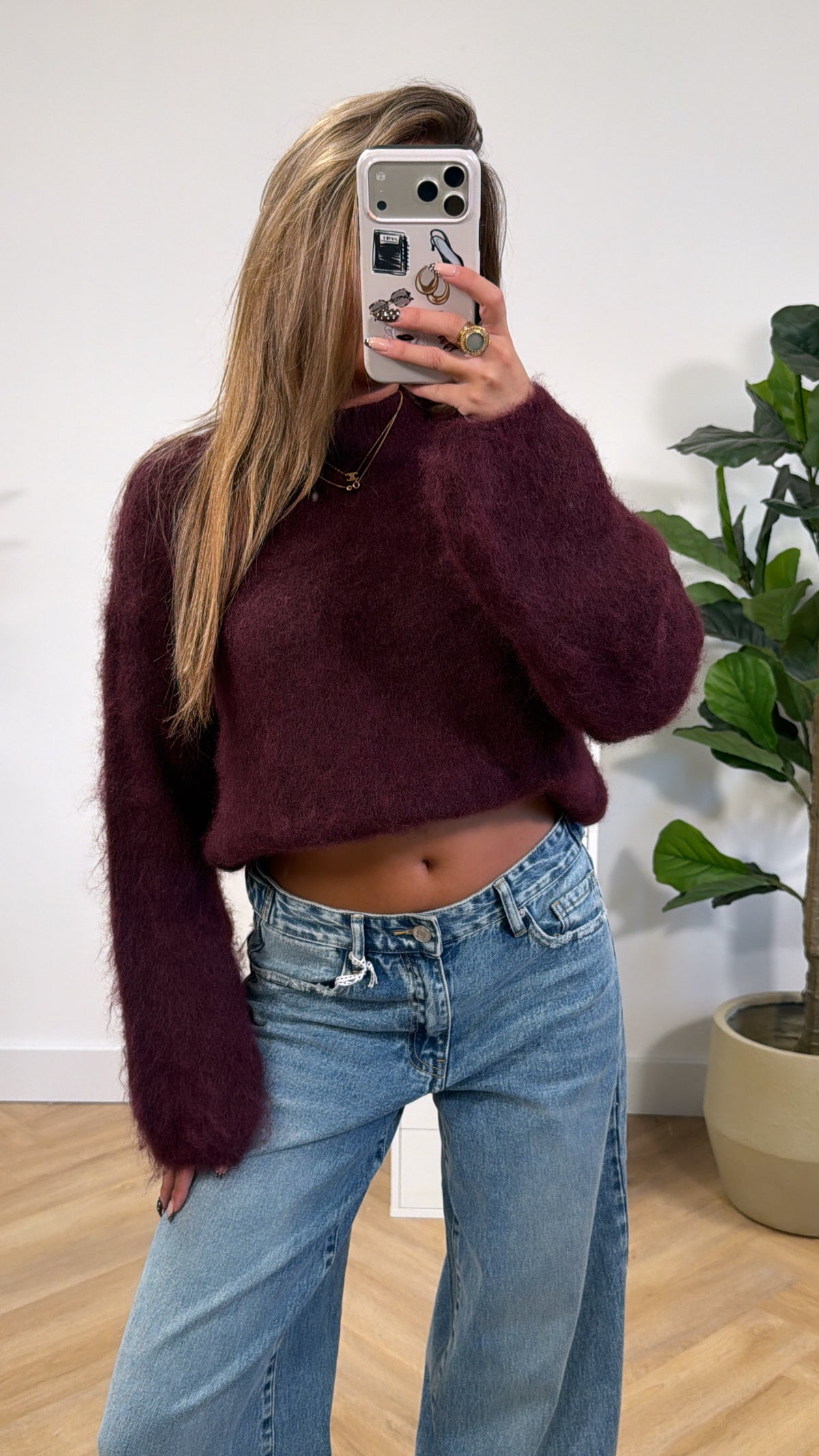 The Elara Fluffy Knit