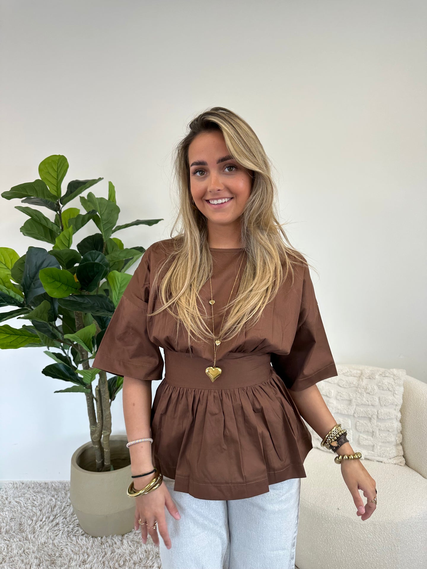 Belted Grace Blouse
