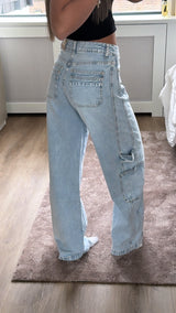 Tess wide leg jeans- high waist