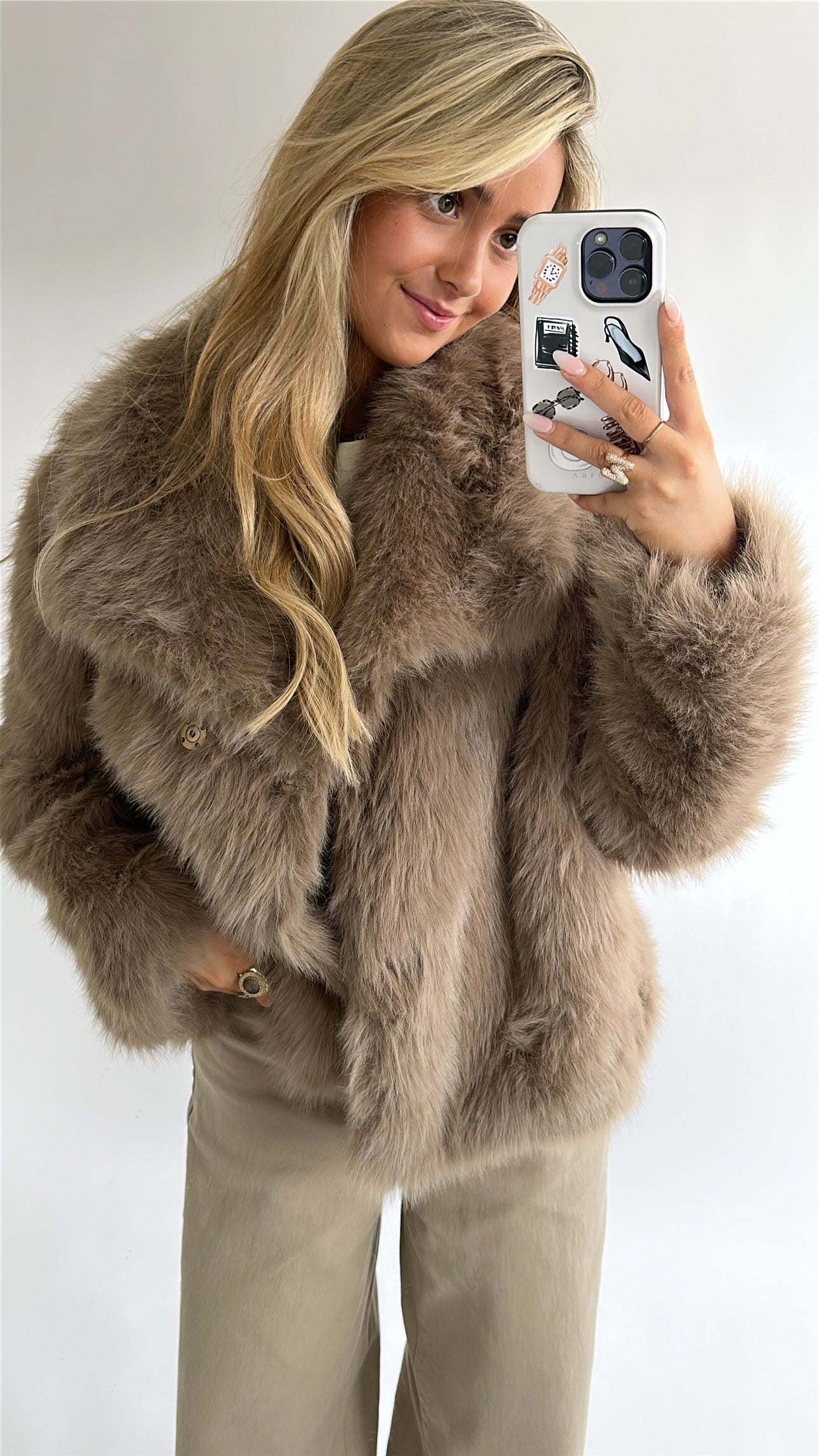 Cozy Faux Fur Jacket