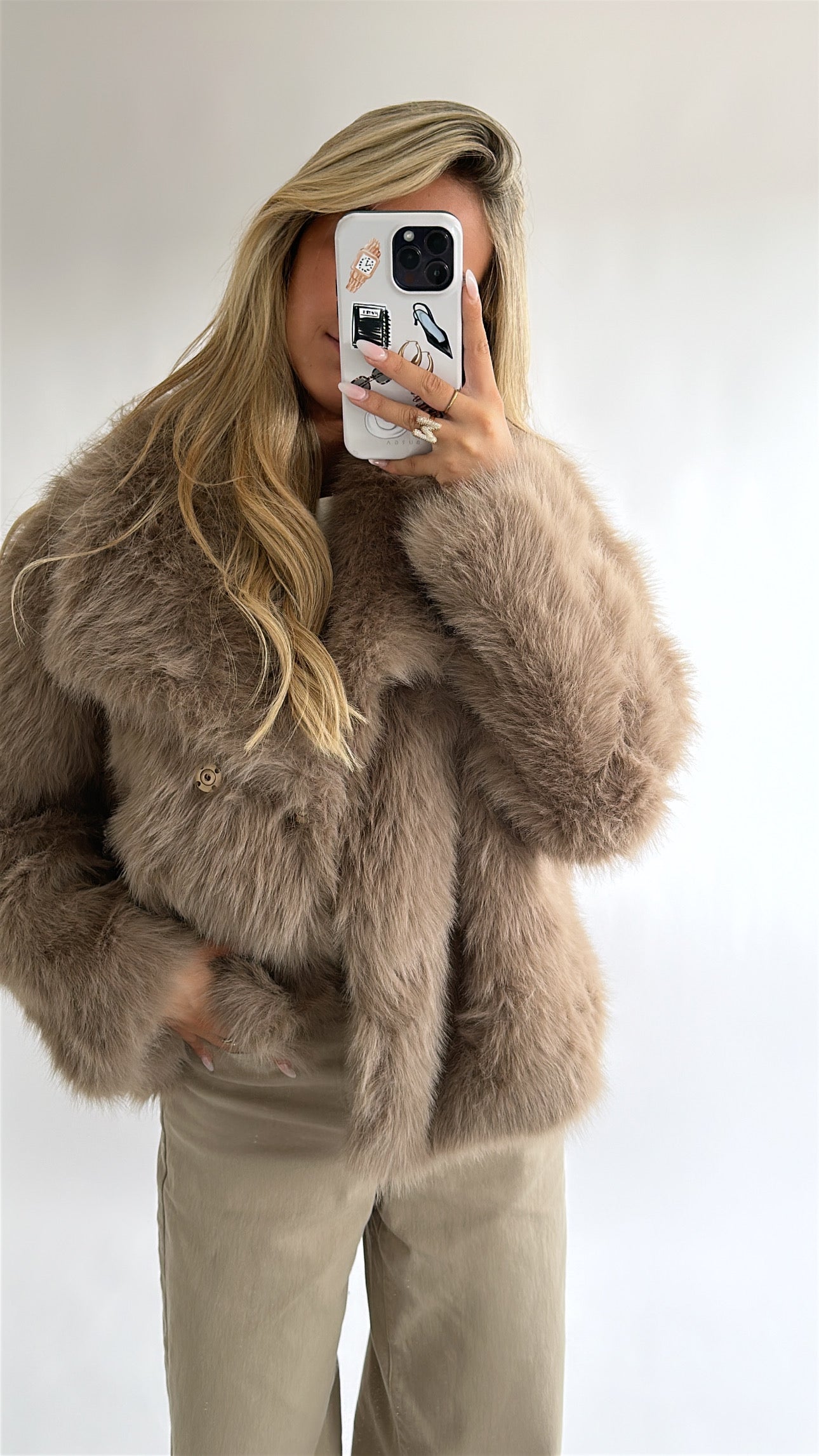 Cozy Faux Fur Jacket