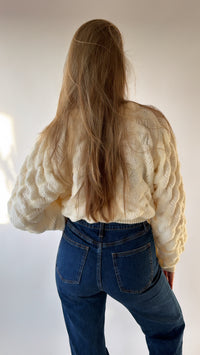 Soft Textured Knit Vest