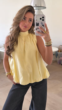 Luna Open Back Blouse