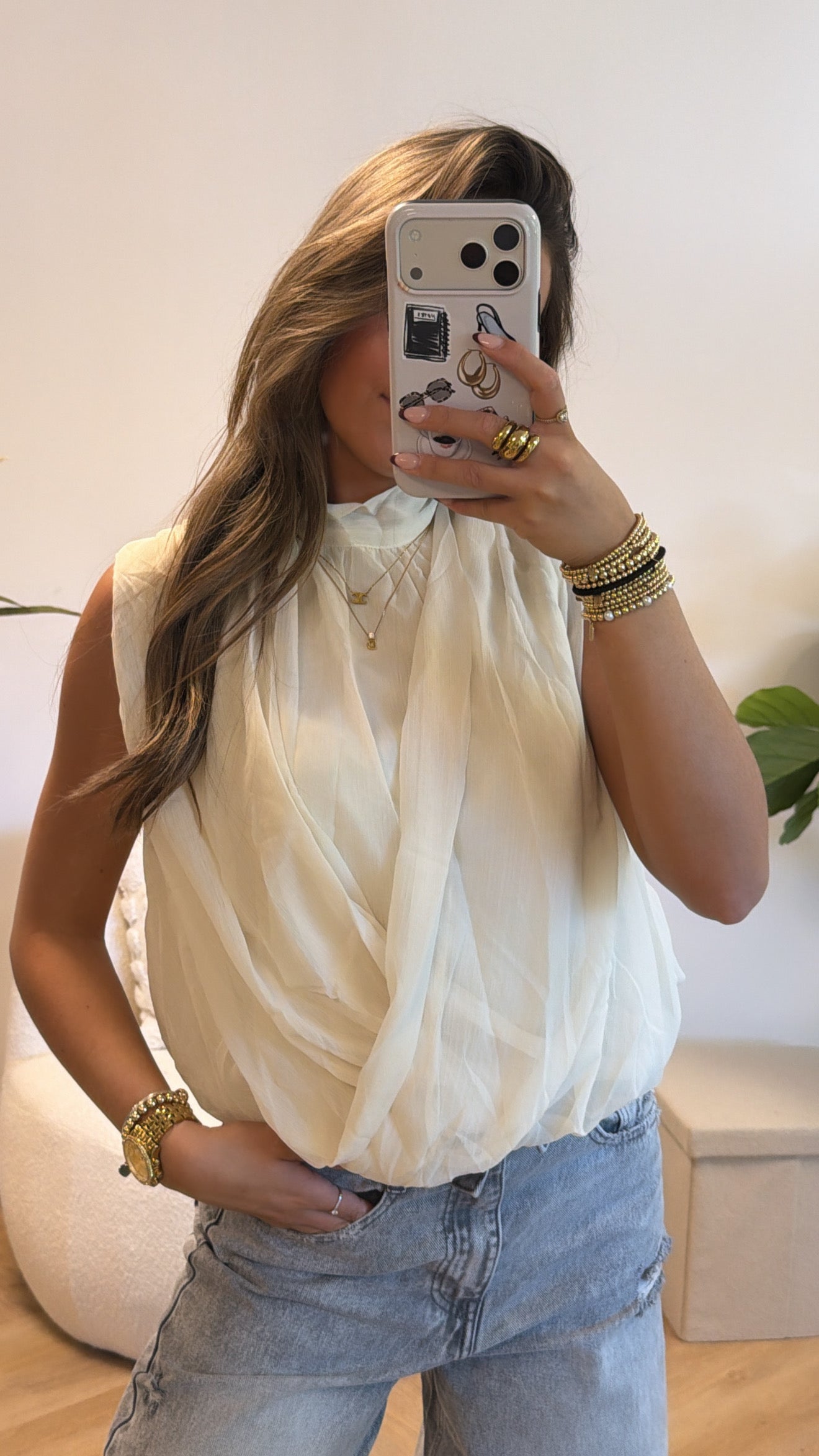 Noa Draped Summer Top