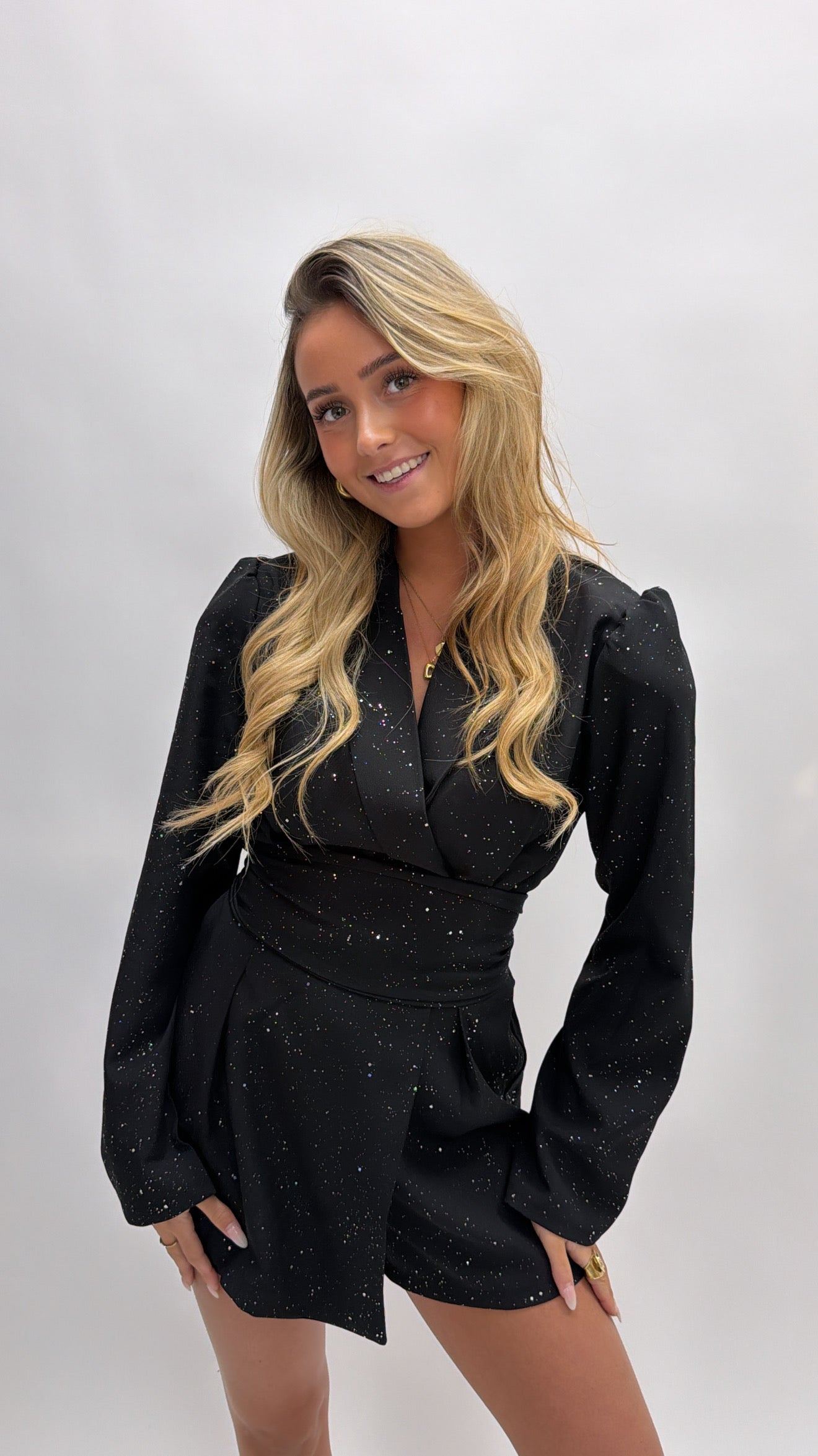Sparkle playsuit (pre order - 15 december)