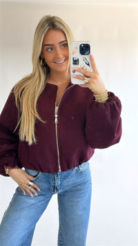 Soft Touch Bomber Jacket