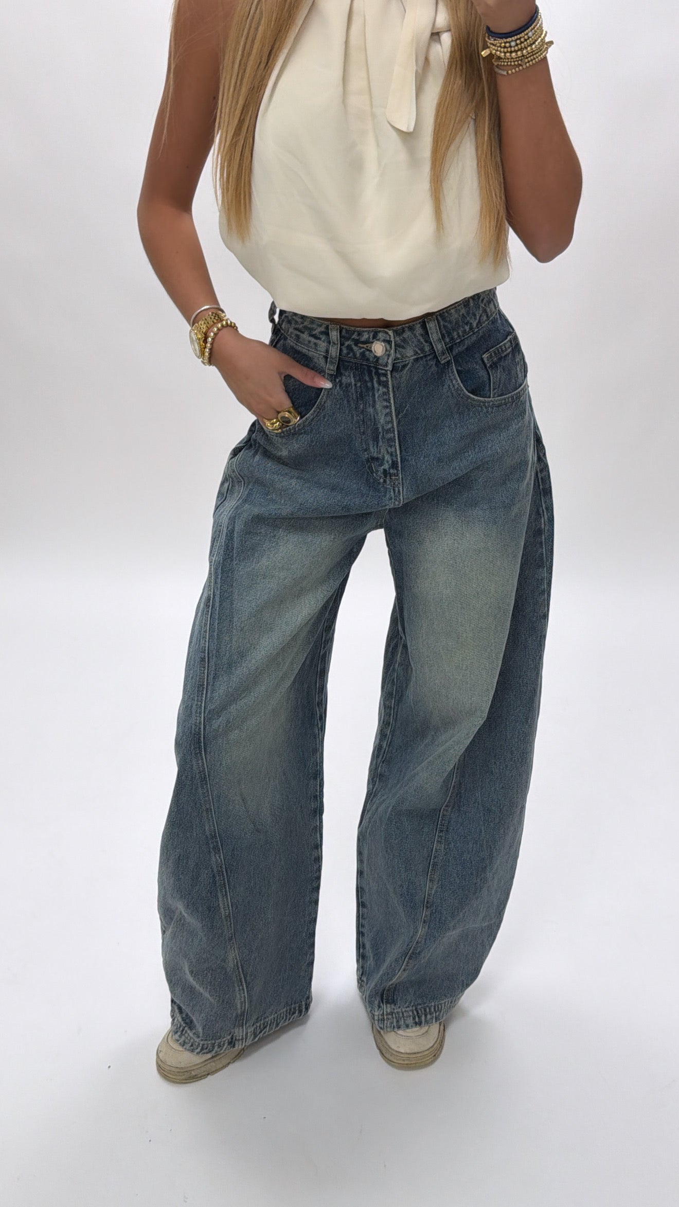 Grace wide leg jeans
