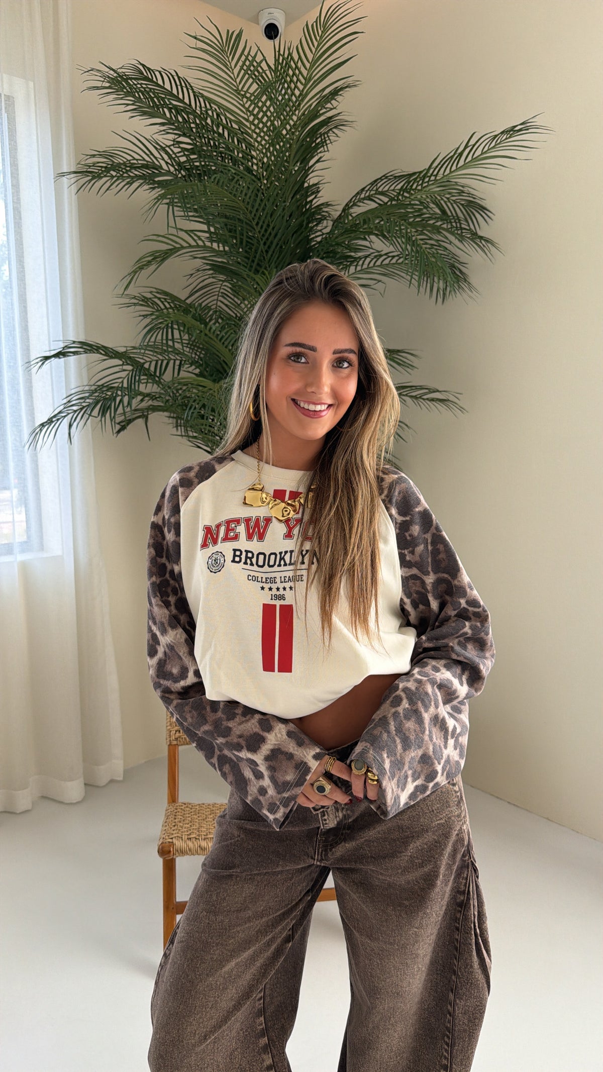 Brooklyn Leopard Longsleeve
