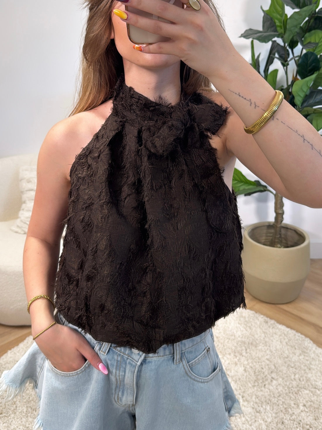 Isabelle Halter Top