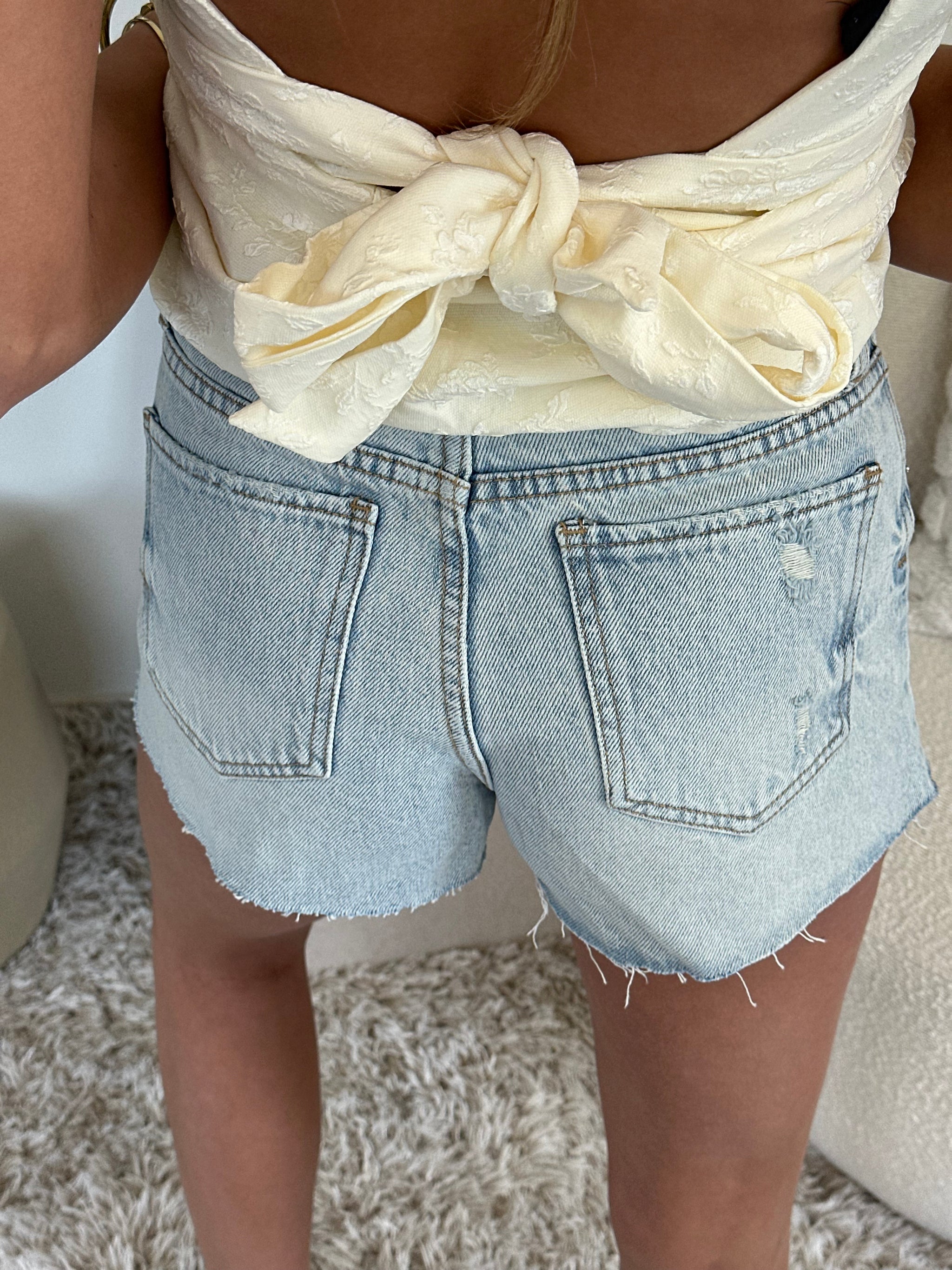 Redefined denim short