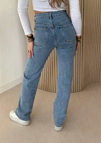 Didi straight leg jeans - denim
