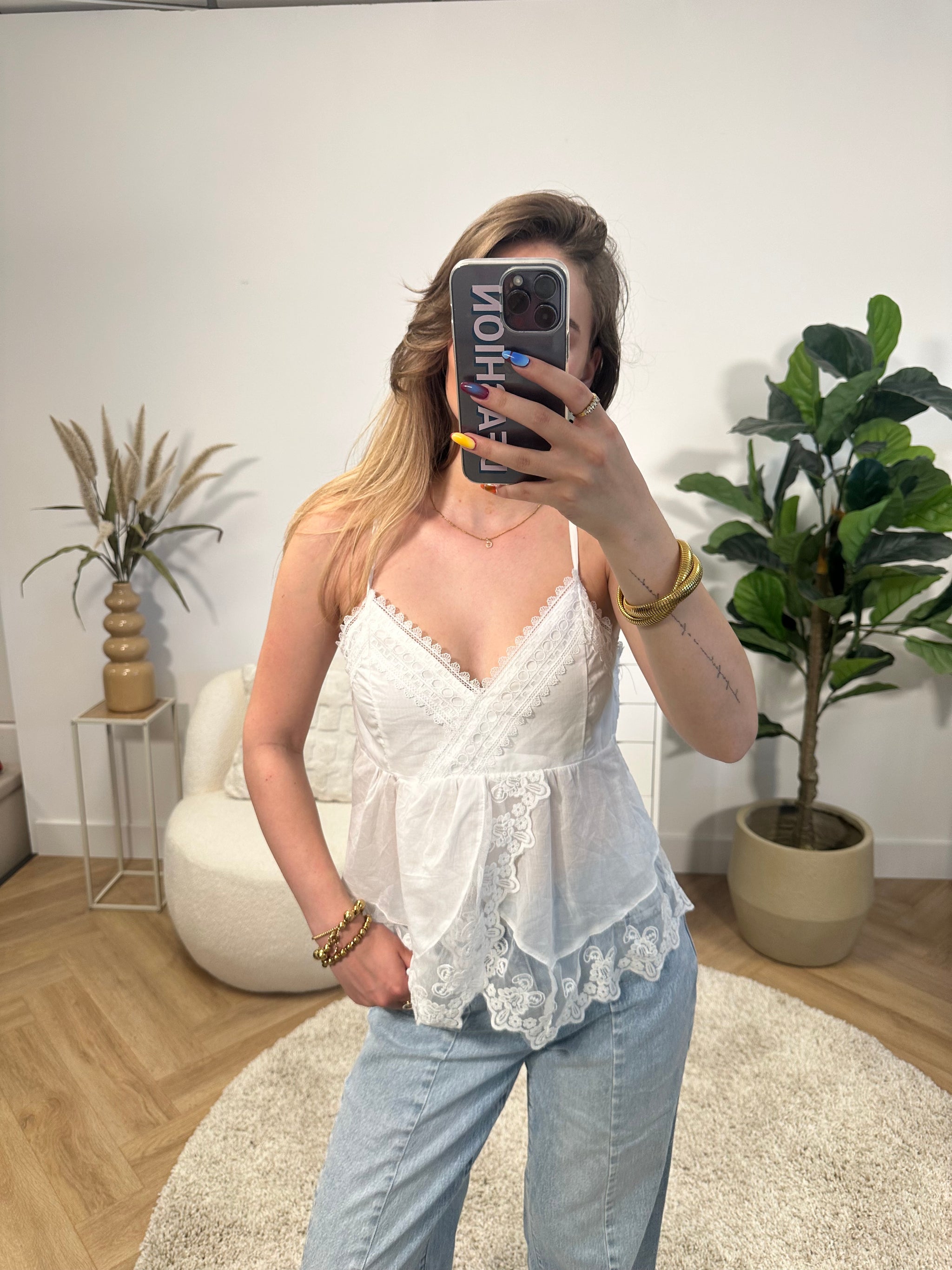 Elise Lace Cami Top