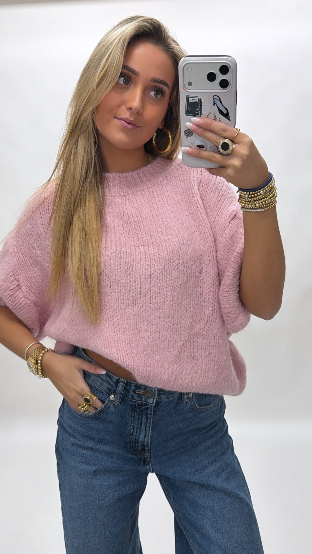 Comfy korte mouw knit