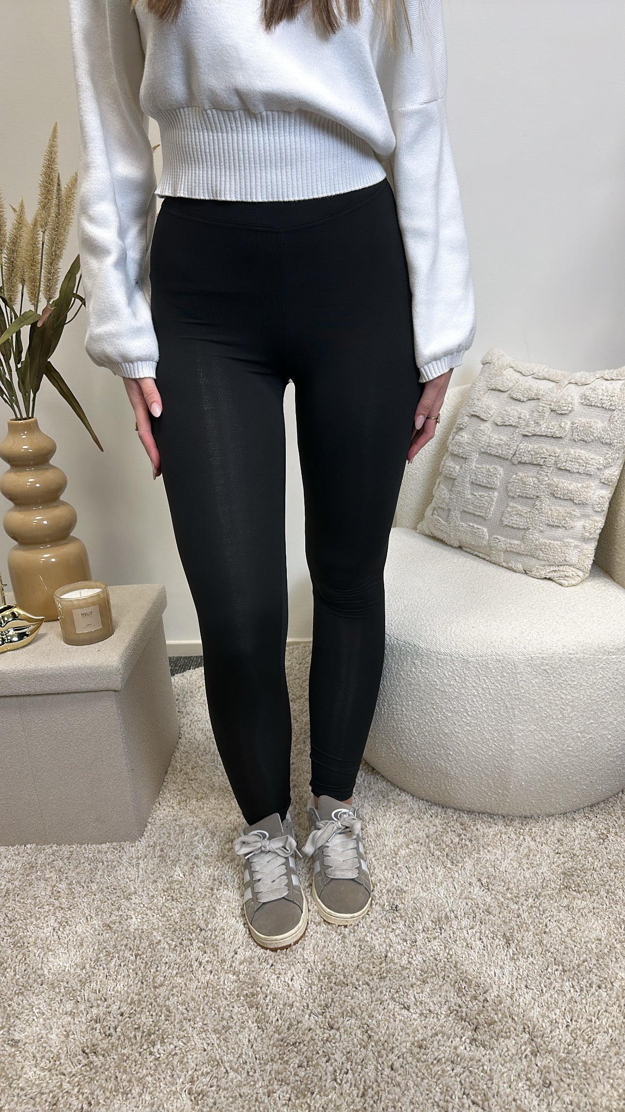 Basic legging - zwart