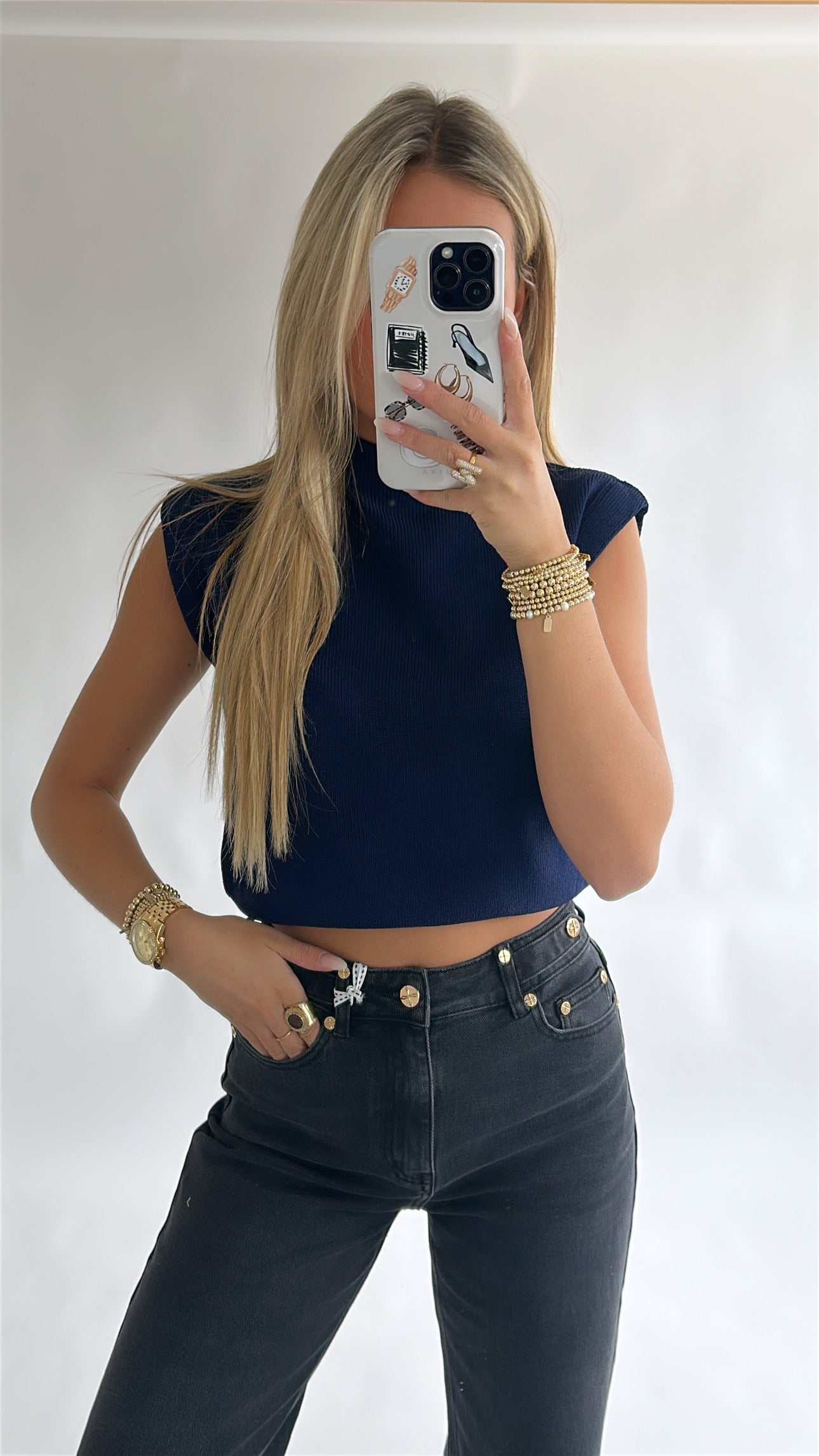 Sleeveless Spencer Top