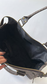 Urban Classic Bag – Taupe & Brow