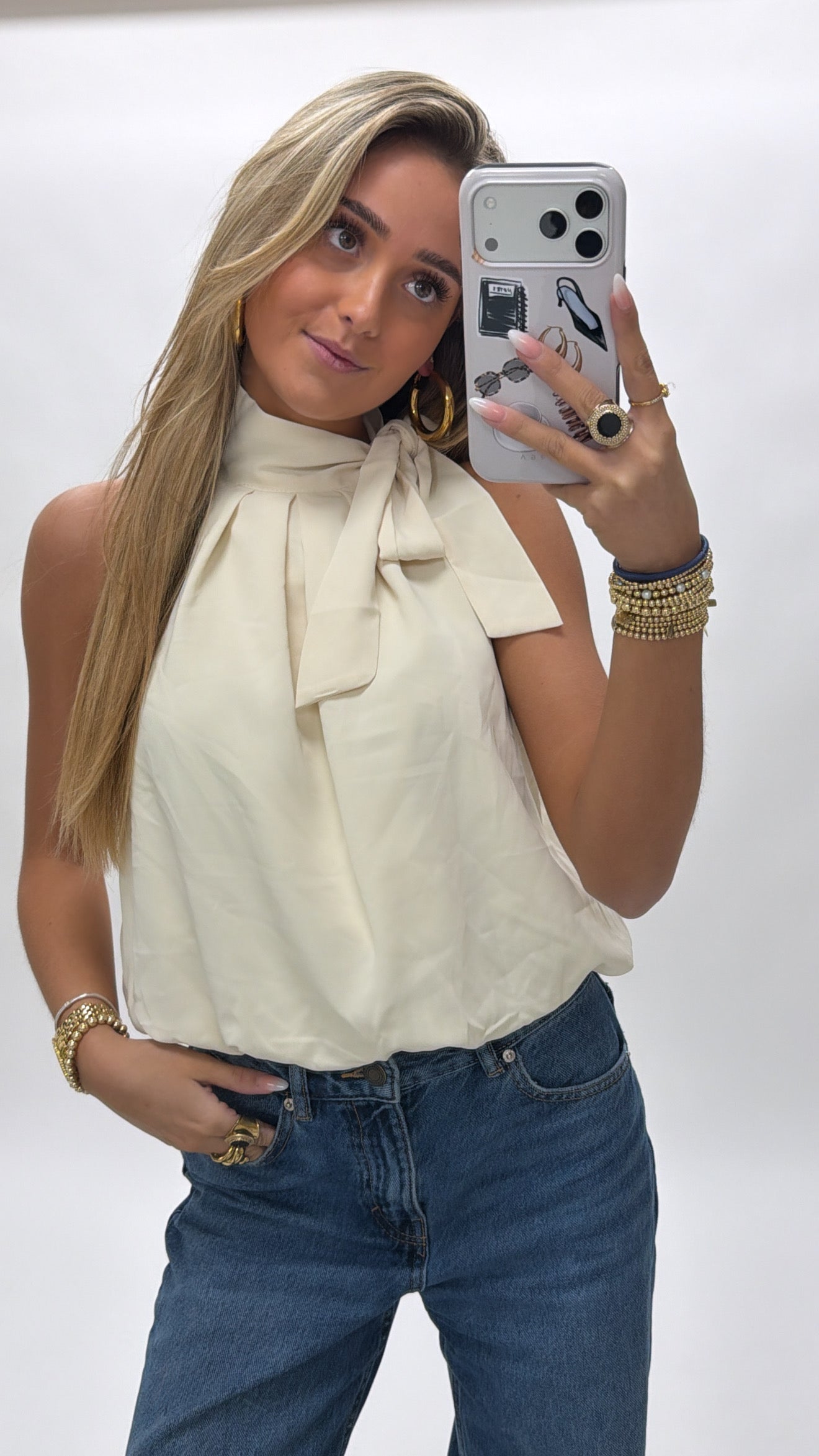 Cropped cute pof top