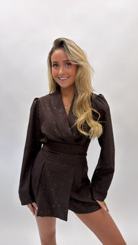 Sparkle playsuit (pre order - 15 december)