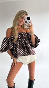 Dot It Babe Top