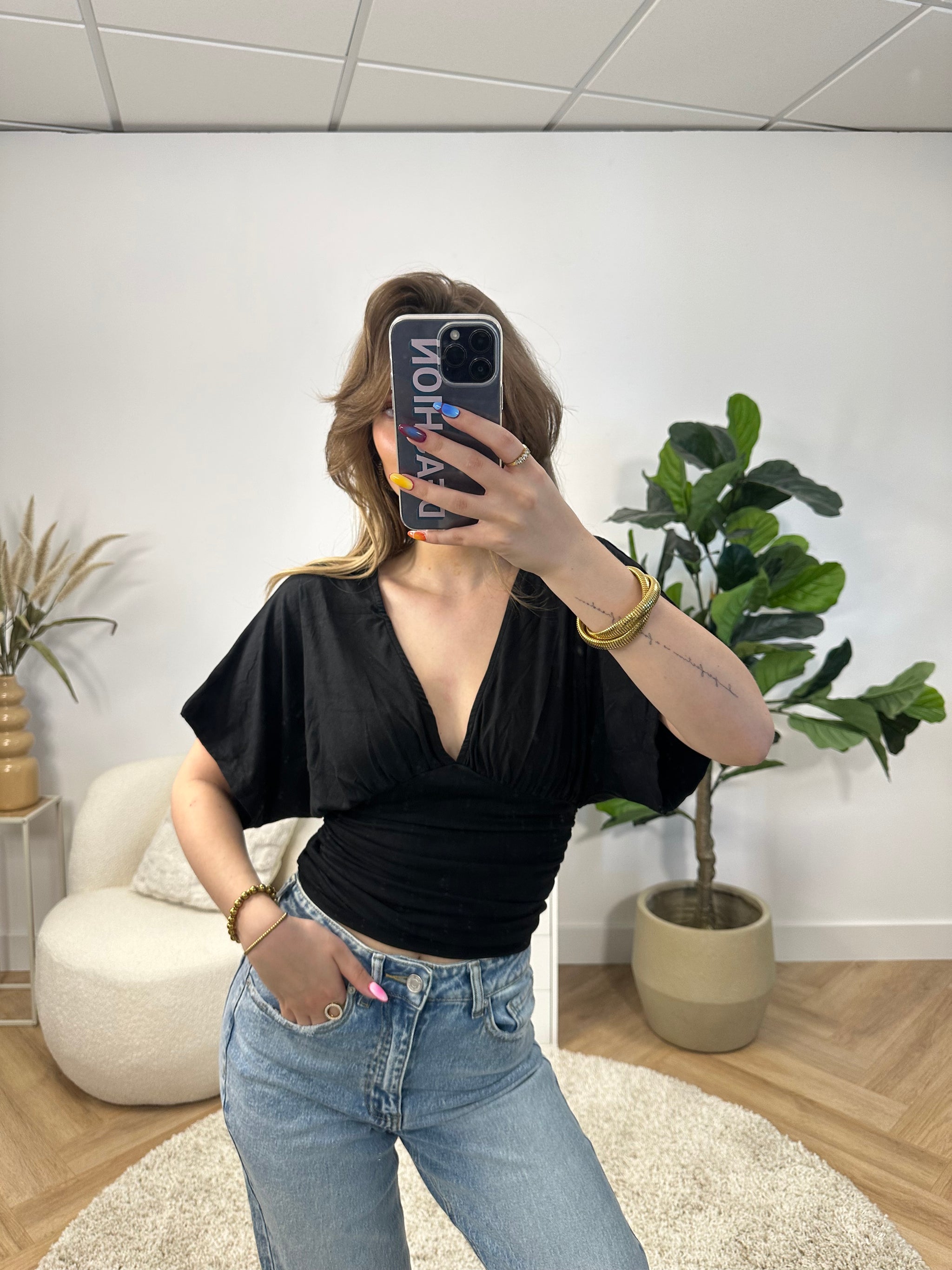 Isabella Draped Top