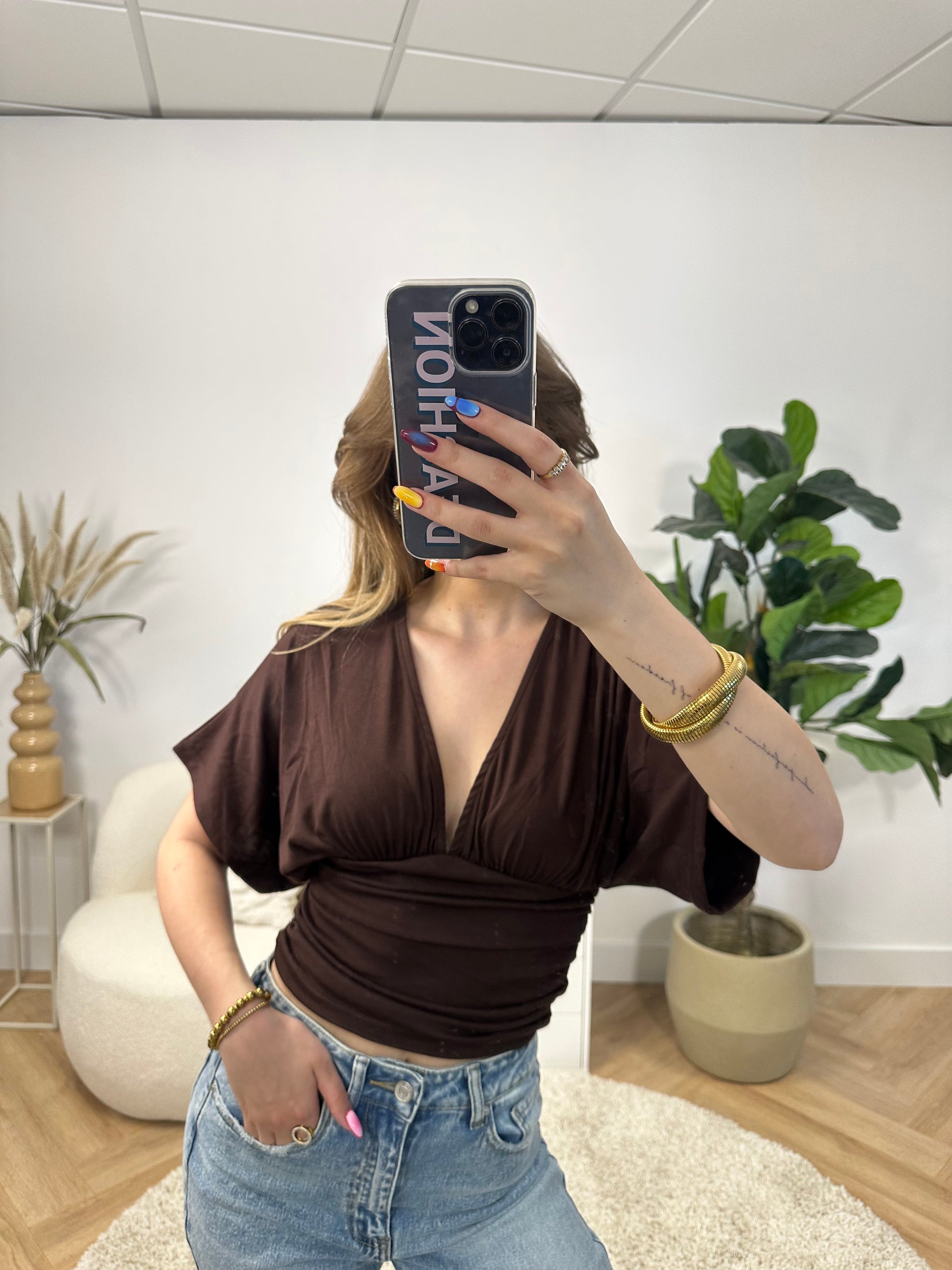 Isabella Draped Top