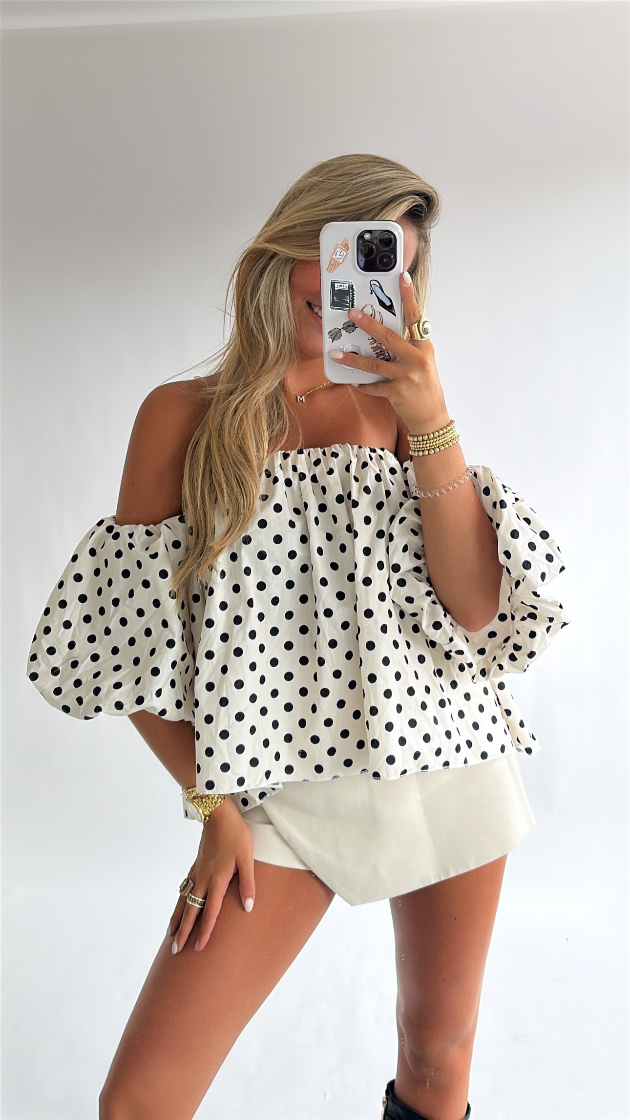 Dot It Babe Top
