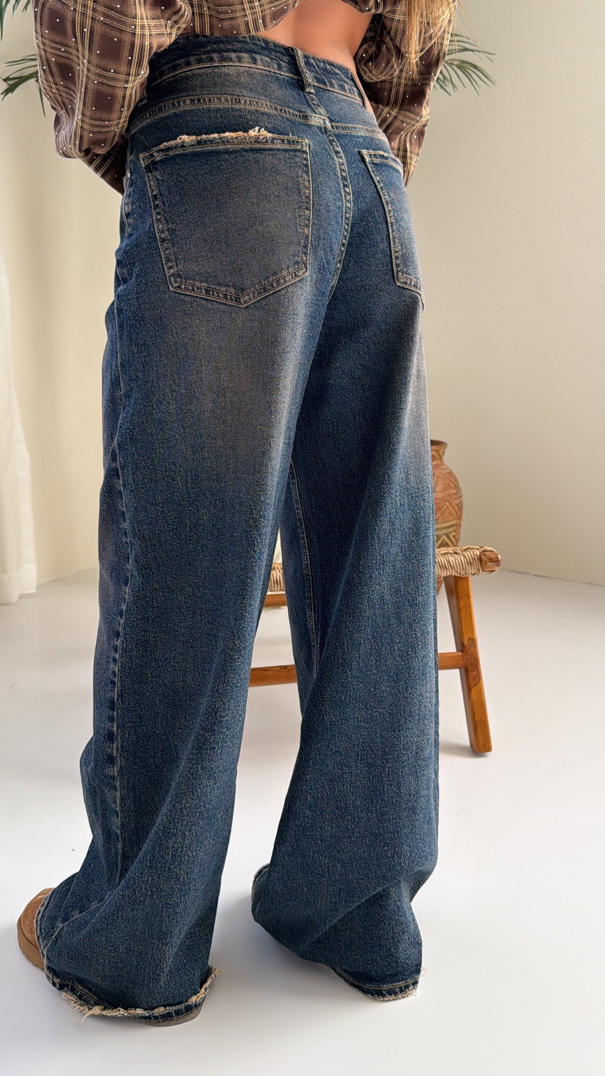 Ivy Baggy Wide Leg Jeans