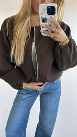 Soft Touch Bomber Jacket