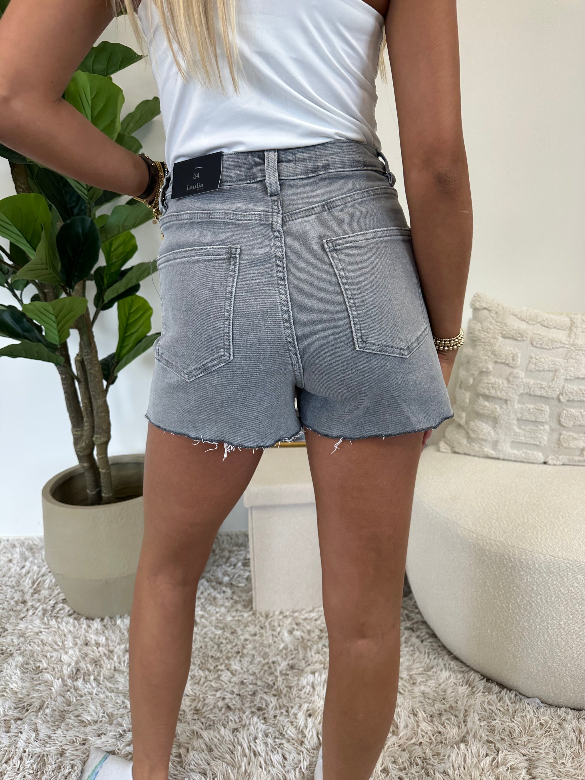 Stretch Skort “Zip Front”