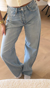 Light Blue Balloon Jeans