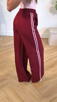 Sporty Chic Stripe Pants