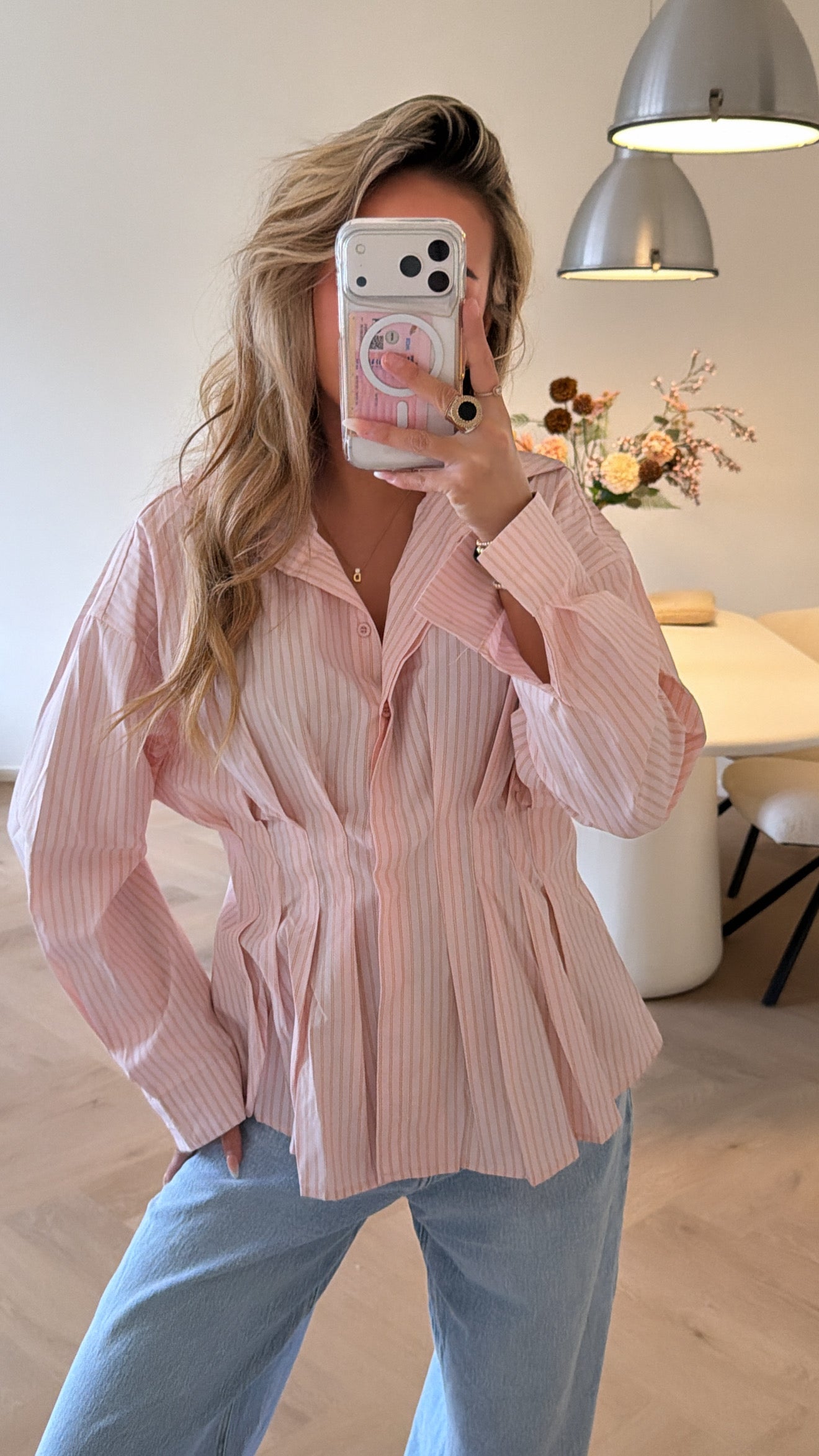 Sunlit Stripe Blouse